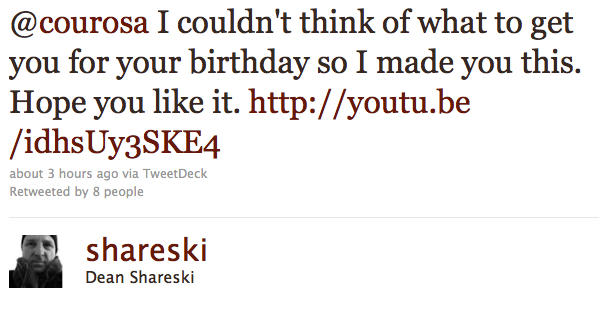 Twitter / Dean Shareski: @courosa I couldn't think ...